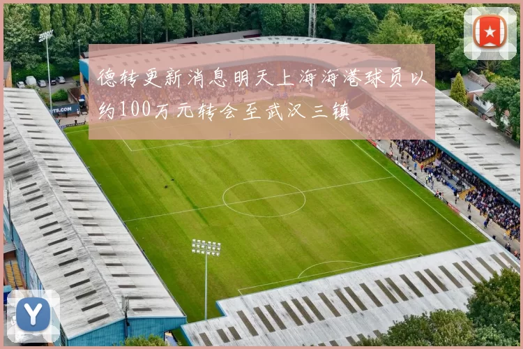 德转更新消息明天上海海港球员以约100万元转会至武汉三镇